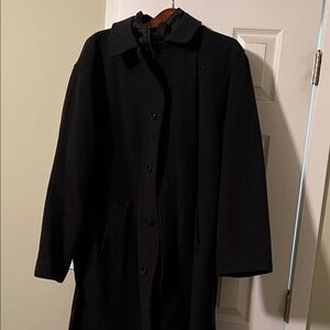 Jos. A. Bank Classic Black Trench Coat